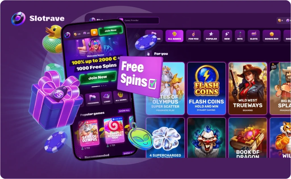 SlotRave Casino Games