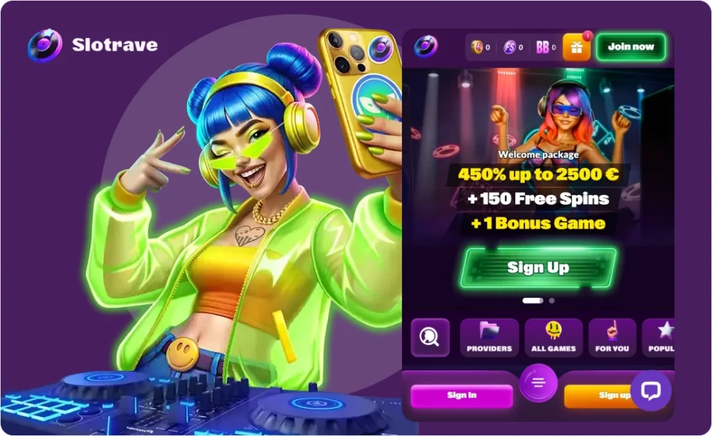 SlotRave Casino App