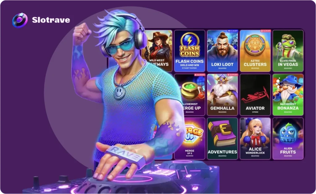 SlotRave Casino Slots